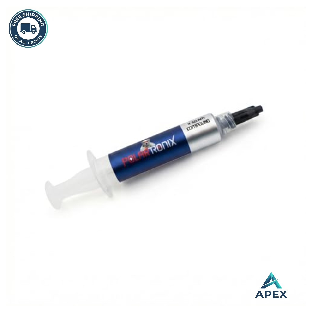 Thermal Paste 4 Gram 12.8WmK Non Conductive CPU GPU Laptop Desktop Syringe