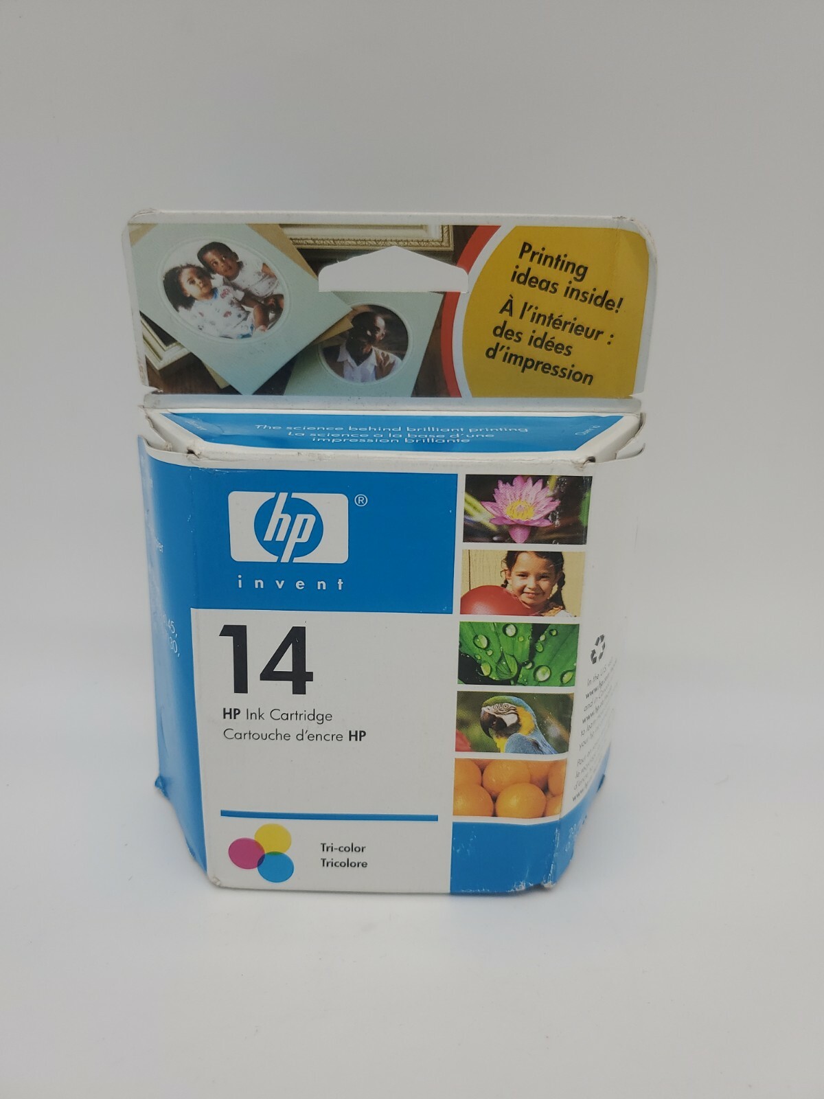 Genuine HP 14 Tri-Color Ink Cartridge C5010DN Factory Sealed Exp..45