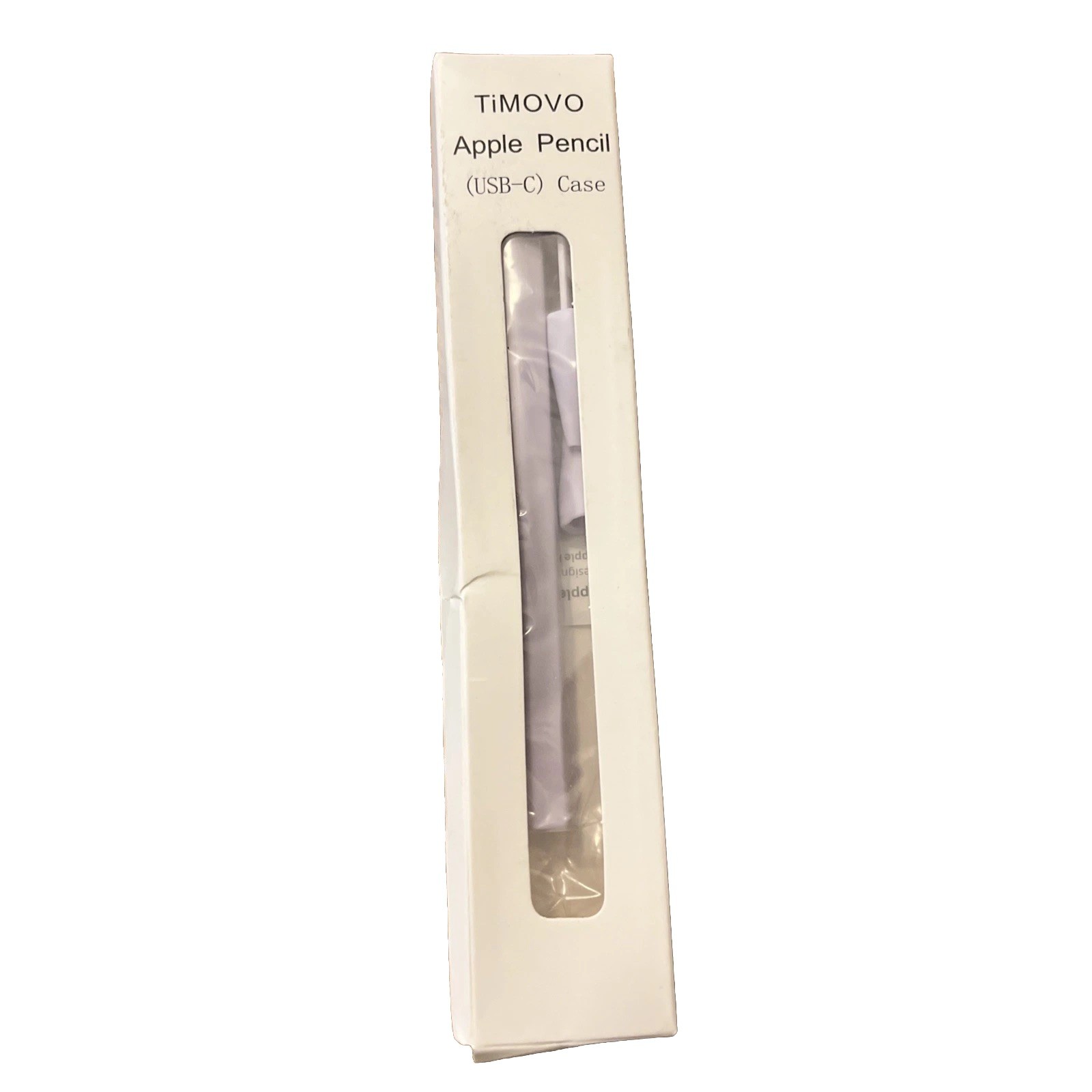 Timovo Tip Cover And TPE Pencil Case For Apple Pencil uSB-C Taro Purple