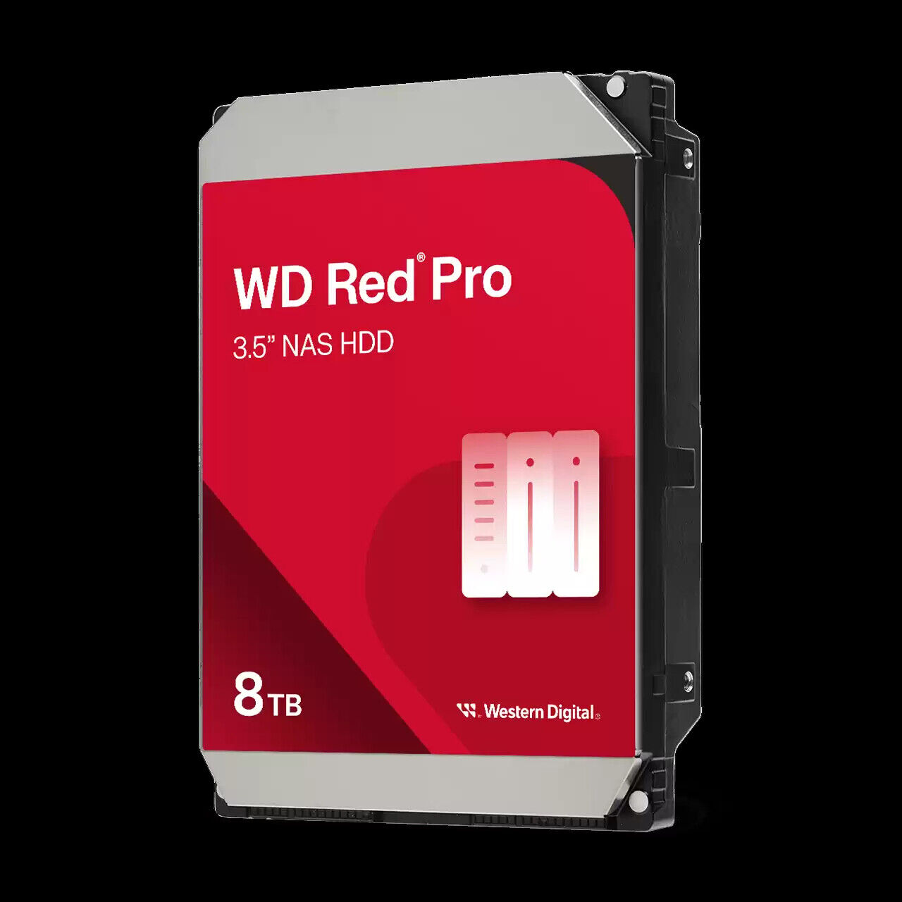 Western Digital 8TB WD Red Pro NAS Internal Hard Drive, 256MB Cache - WD8005FFBX
