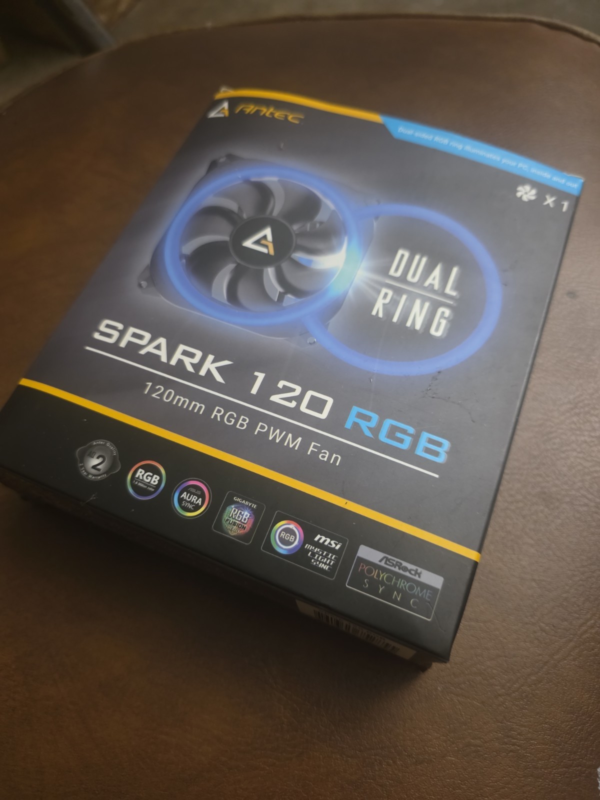Antec Spark 120 RGBPWM Fan New/open Box