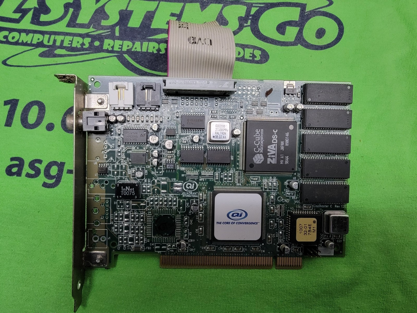 QUADRANT CINEMASTER C 1.2 PCI CARD - DELL 8275C