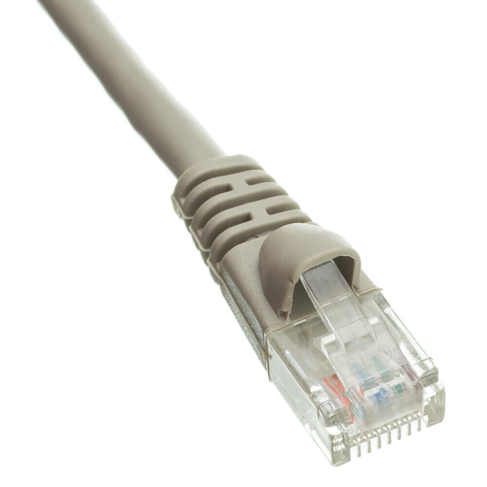 Snagless Shieled 5 Foot Cat5e Gray Network Ethernet Patch Cable