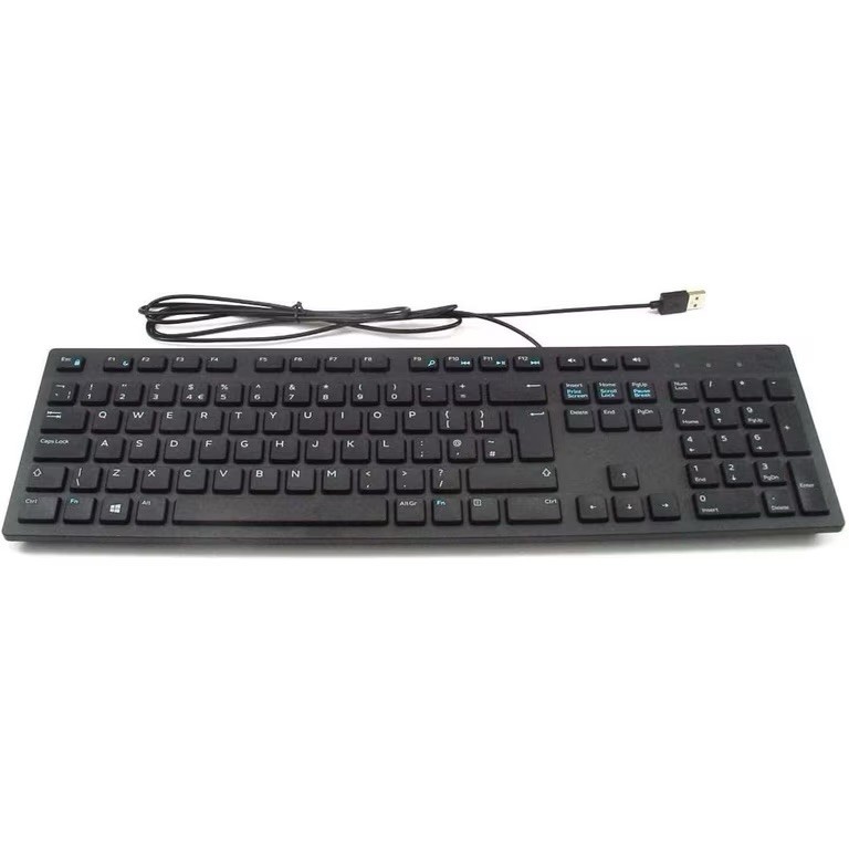 Dell KB216-BK-US Black Wired Keyboard For Productivity & Business