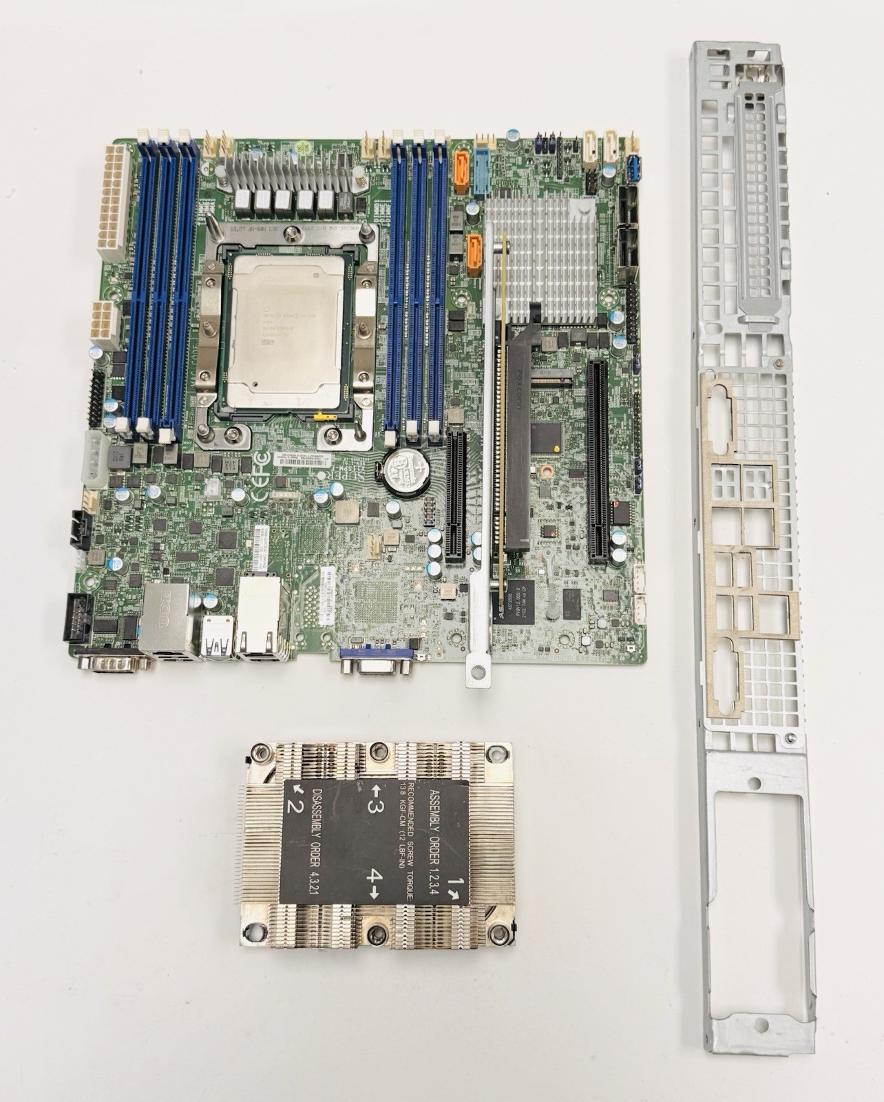 Supermicro X11SPM-F Server Motherboard + Intel Xeon Silver 4214