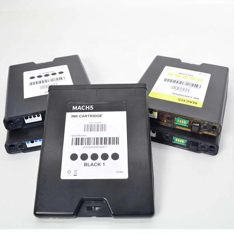 MACH5 1set NEW COMPATIBLE INK CARTRIDGE FOR NEOPOST MACH 5 DIGITAL COLOR PRINTER