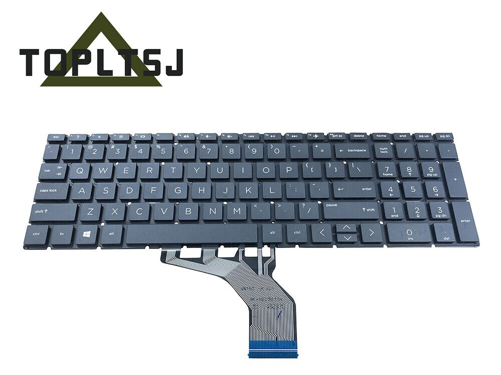 New HP 17-by0053od 17-by0054cl 17-by0063cl 17-by0061st Laptop Keyboard Black 