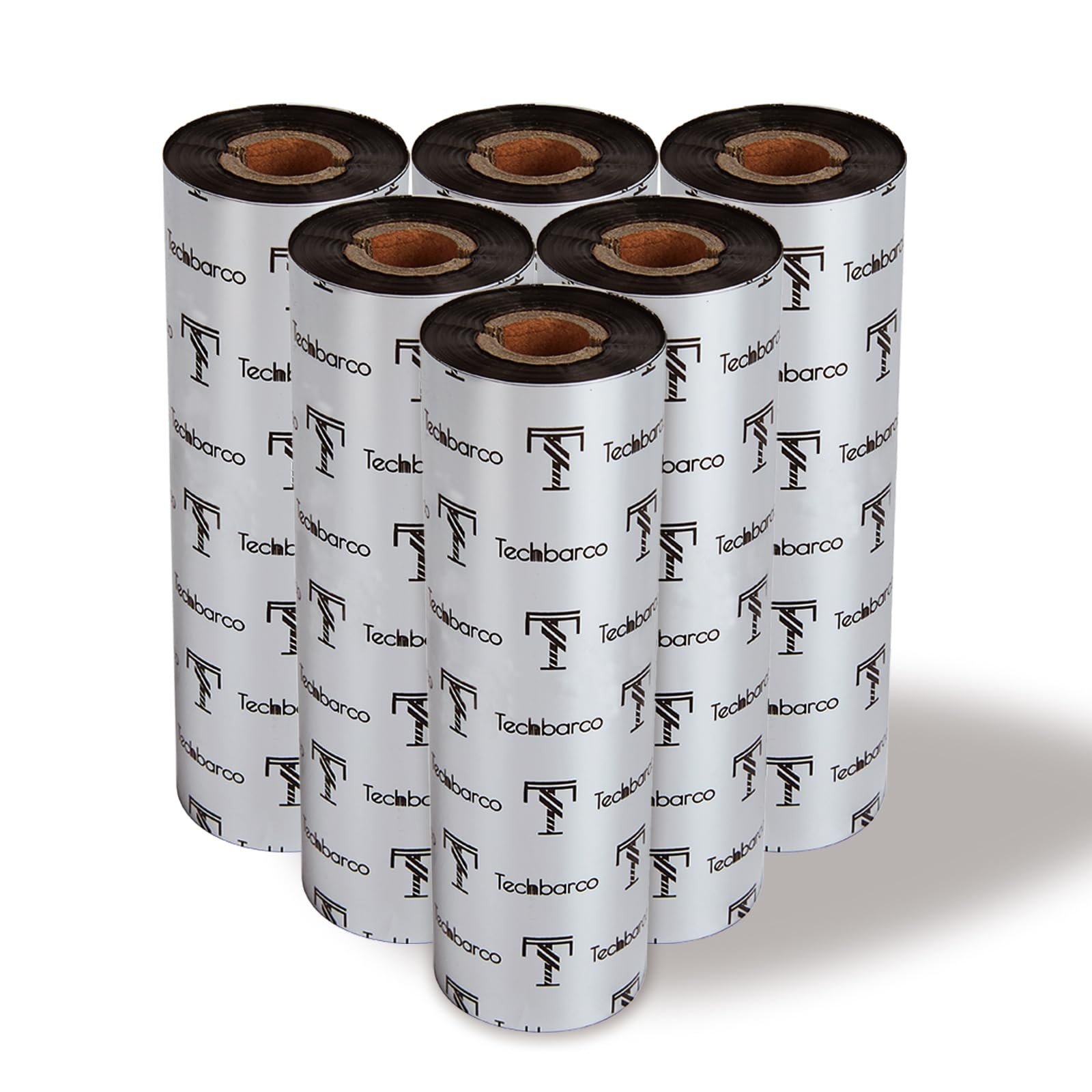 Desktop Thermal Transfer Ribbons 10 Rolls 4.33" x 244' Enhanced Wax
