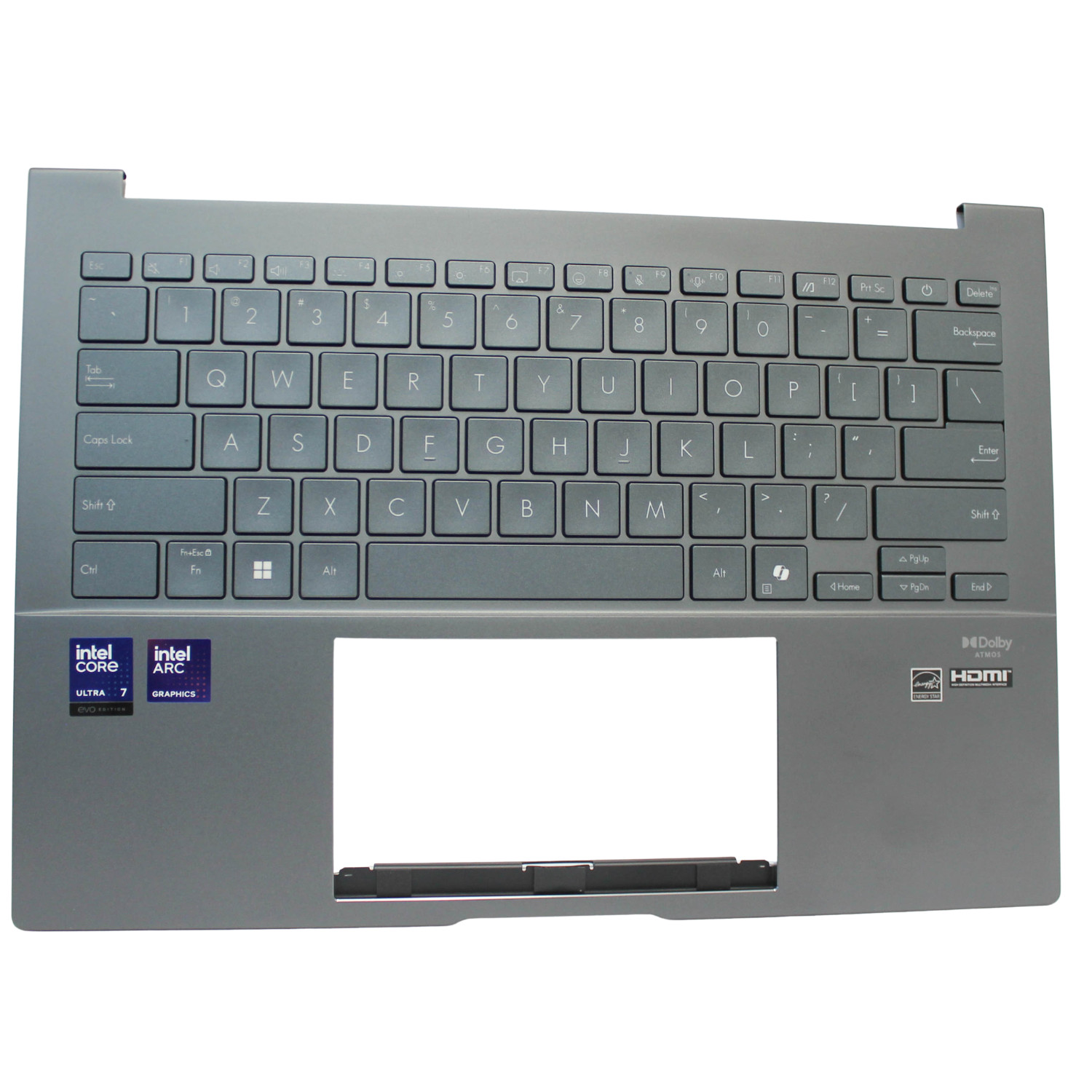 90NB14W7-R32US0 ASUS UX3405CA Zenbook 14 OLED Palmrest w/KB Gray GRADE A