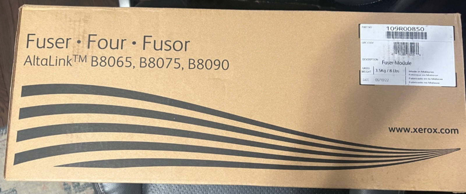 Genuine Factory Sealed Xerox 109R00850 Fuser Module AltaLink B8065 B8075 B8090