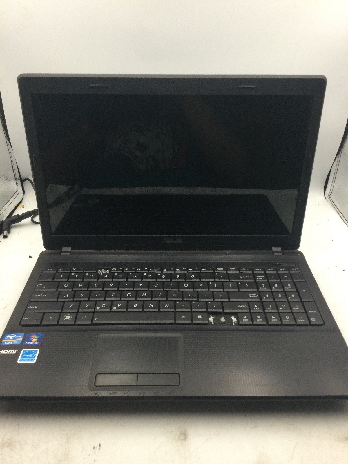 ASUS NOTEBOOK X54C - INTEL PENTIUM B960 - NO RAM - FOR PARTS - READ DESC- BB