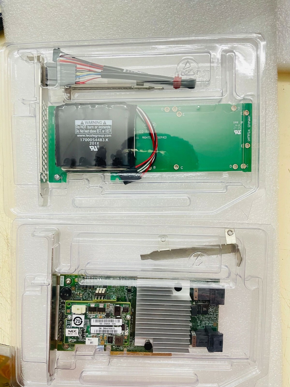 LSI S3108 9362-8i 1GB 12Gb/s RAID Controller  + LSI00418 KEY RAID5 6
