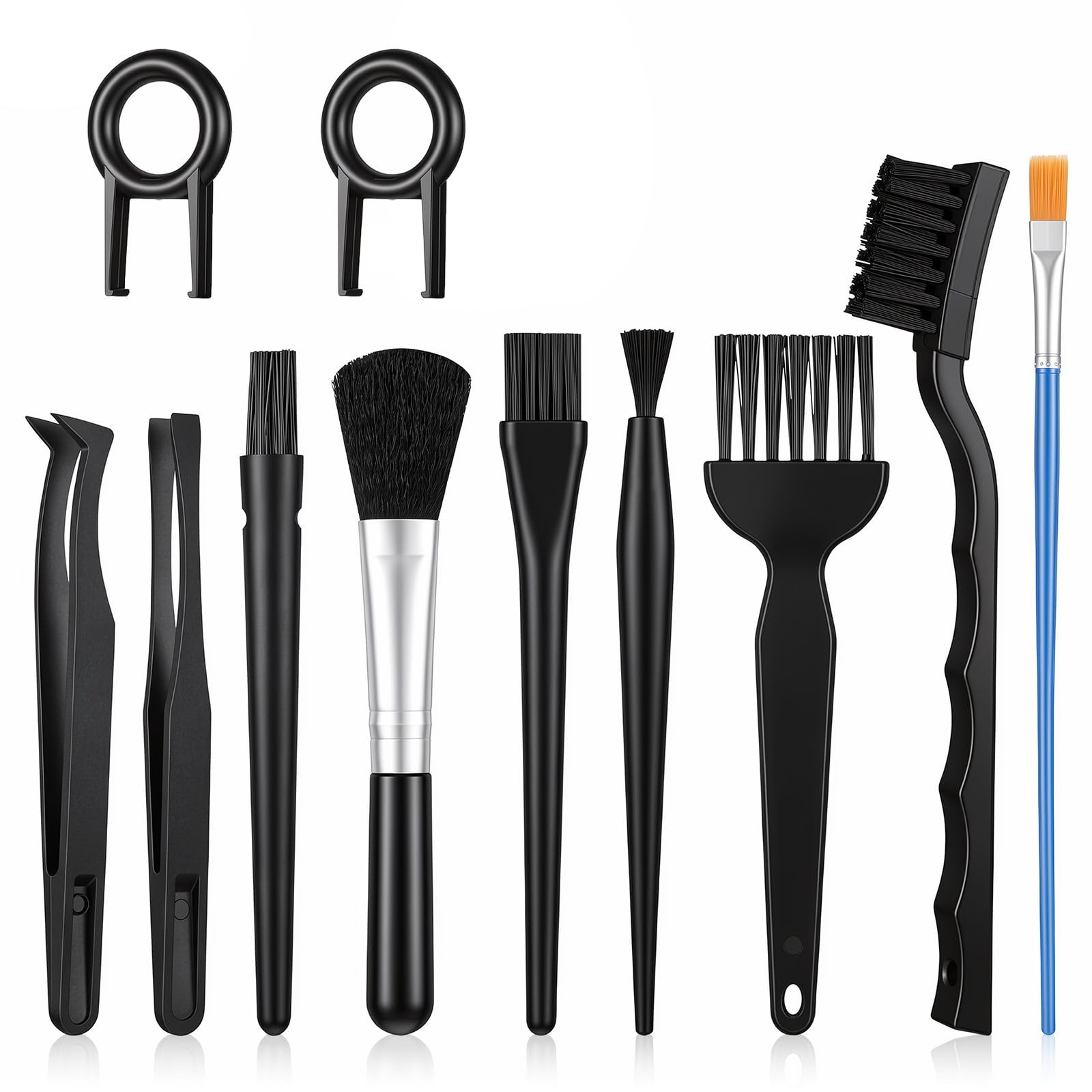11 Pcs Mini Keyboard Cleaning Brushes Kit, Mini Anti Static Brush with Keycap...