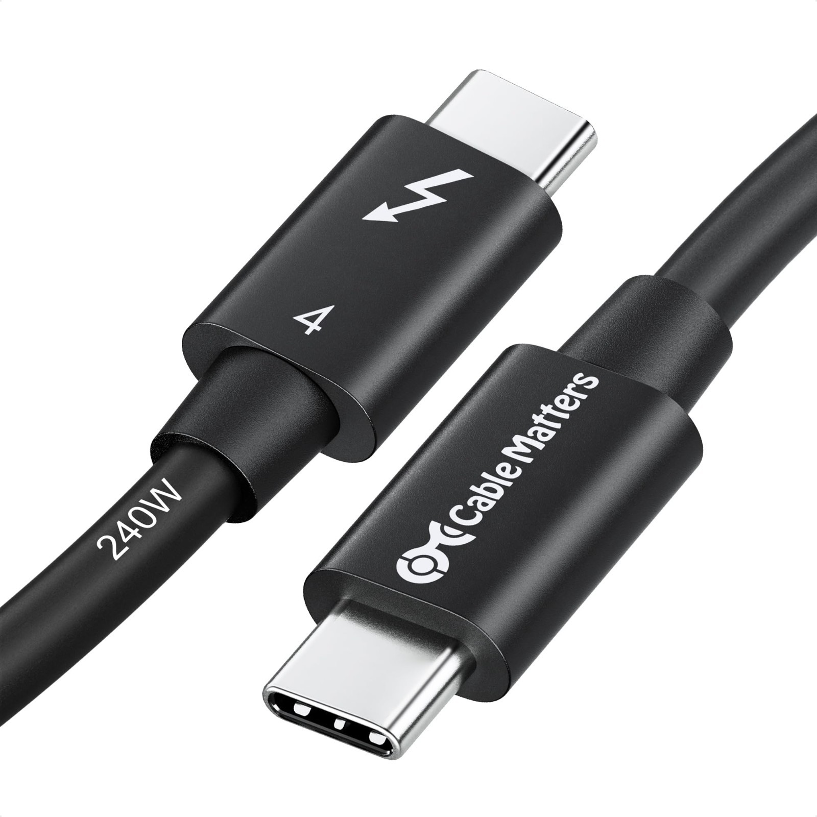 Cable Matters [Intel Certified] 40Gbps Thunderbolt 4 Cable 3.3ft with 8K Video a