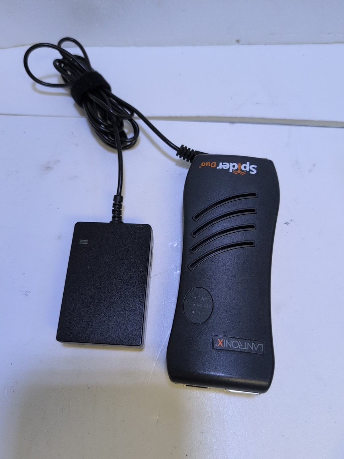 Lantronix Spider Duo SLSLP400USB USB SecureLinx KVM Switch + AC ADAPTER -