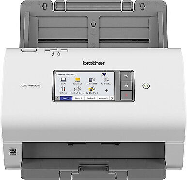 Brother ADS-4900W Professional Desktop Scanner with Fast Scan Speeds, Duplex, Wi