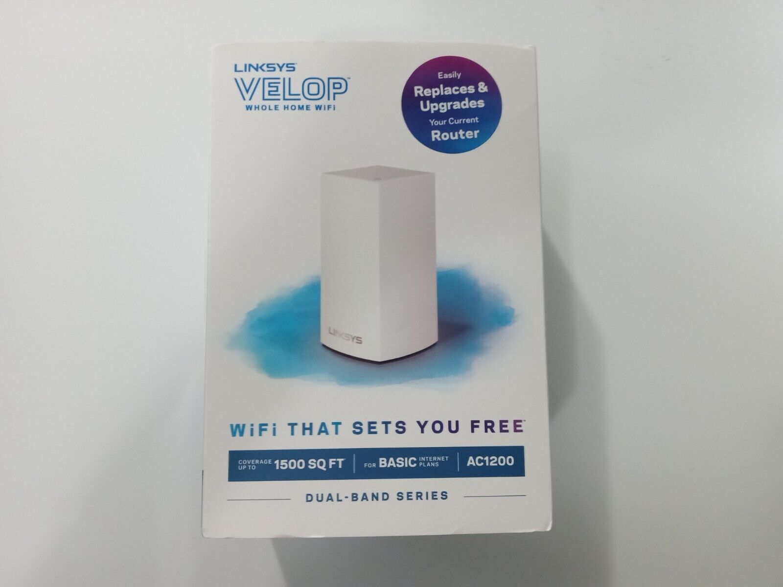 Linksys Velop AC1200 Intelligent Mesh Wifi System Model VLP01 White Open Box