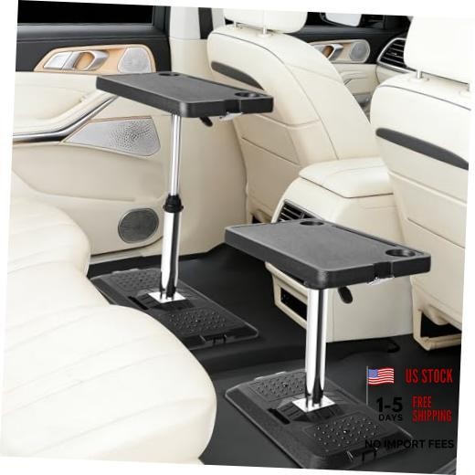 Car Seat Tray Table, Adjustable Car Desk for Laptop & Tablet, Multi-Function