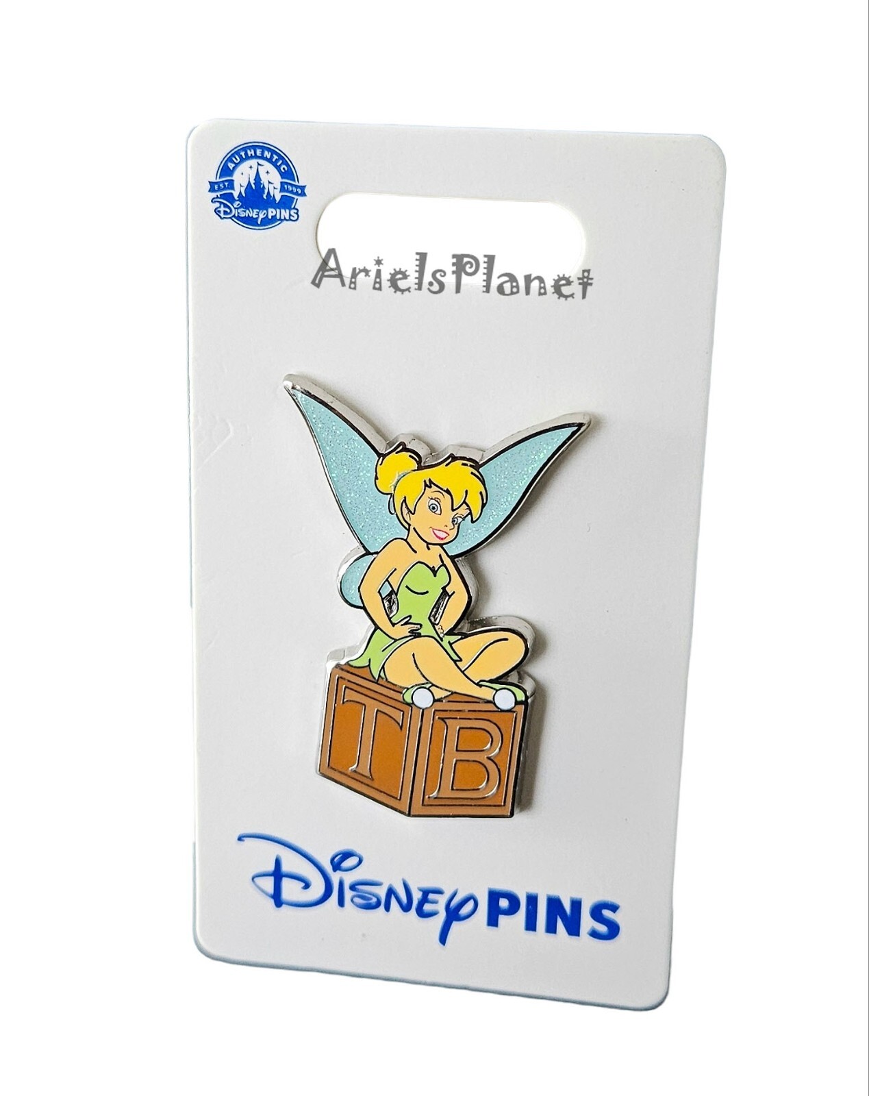 Disney Parks Peter Pan Tinker Bell on Keepsake Treasure Box Pin