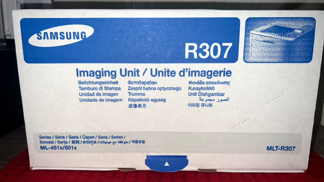NEW Genuine Samsung R307 Imaging Unit MLT-R307 for ML-451x/501x - Factory Sealed