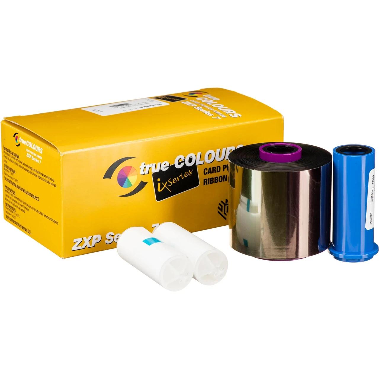 Genuine Zebra 800077-740 YMCKO ZXP 7 Color Ribbon - 250 Prints - New