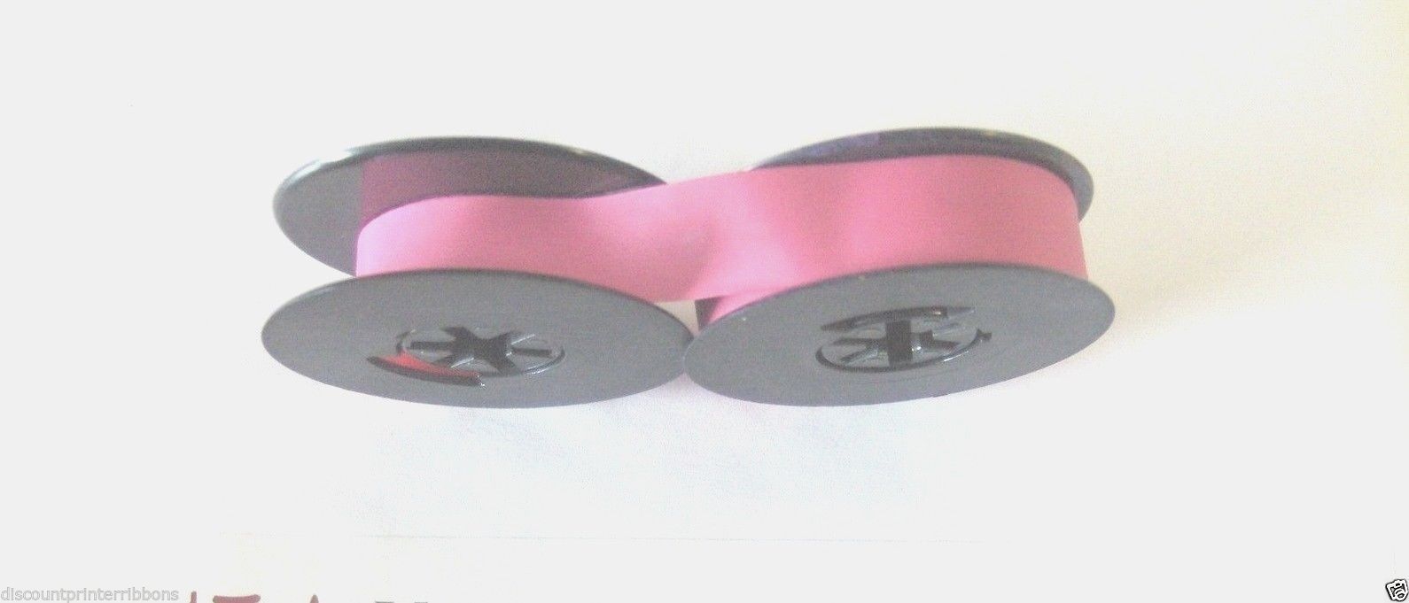 Underwood Portable Solid Pink Typewriter Ribbon + 