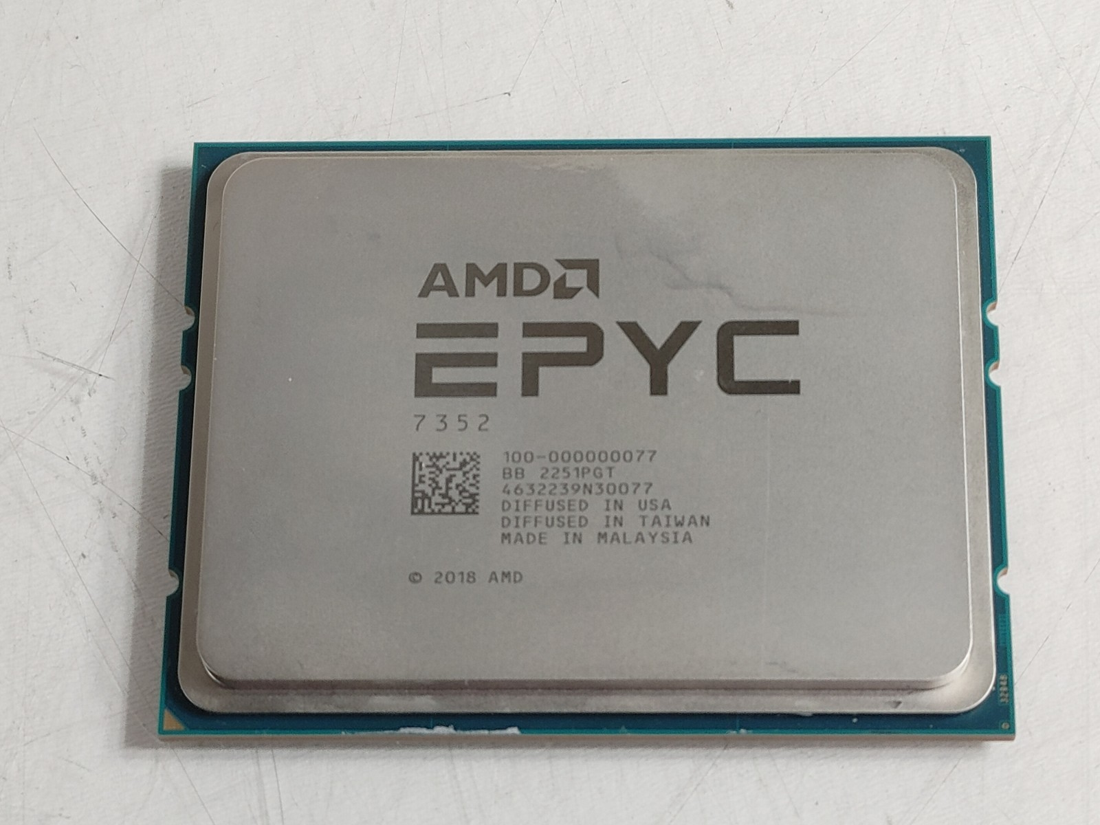 AMD EPYC 7352 2.30 GHz Socket SP3 Server Processor 100-000000077