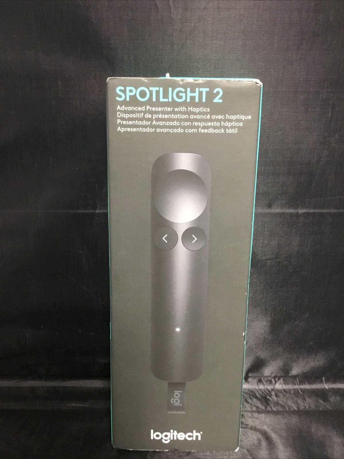 Genuine Logitech Spotlight 2 Advanced Presenter with Haptics (910-007668)