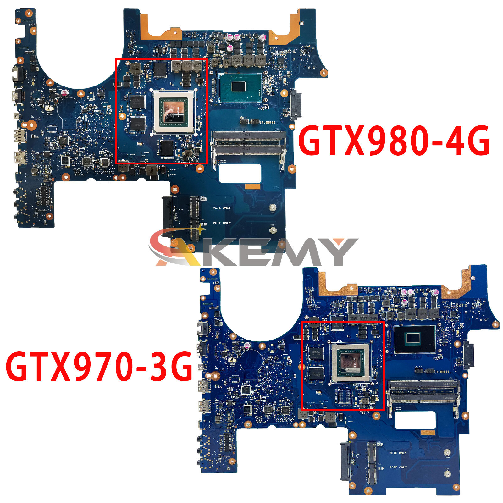 For ASUS ROG G752VY G752VT G752VL Motherboard I7-6700HQ GTX980M/GTX970M/GTX965M