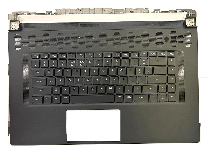 06N1JW Dell Palmrest W Keyboard Cherry For Alienware x17 R1 AWX17R1-7996WHT-PUS