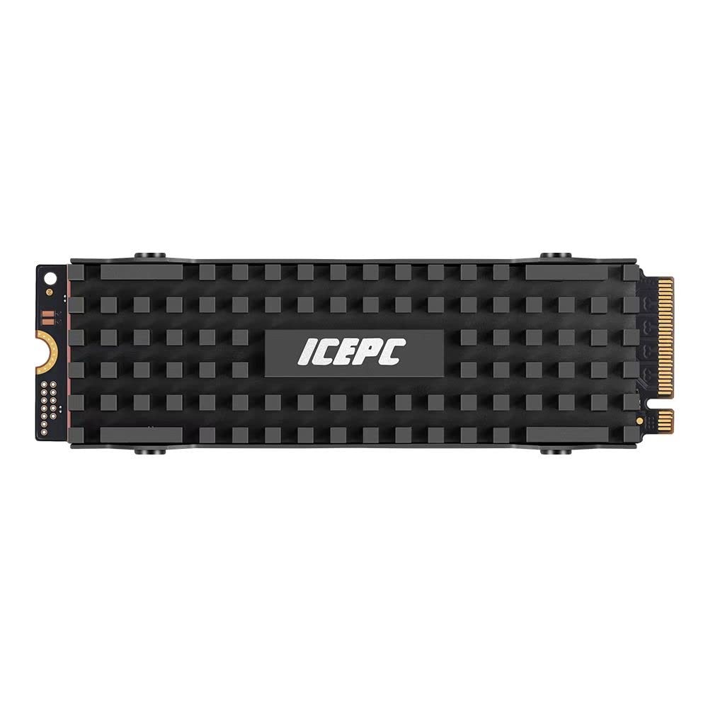 icepc M.2 PCIE NVME 2280 SSD Graphene Coating Full-Cover Copper Heatsink,SSD Rad