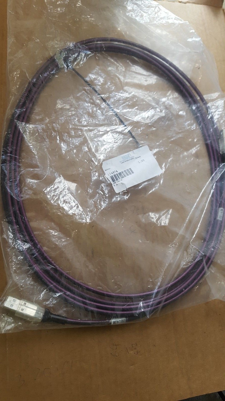 LASER & ELECTRONICS 124974 5M USB CABLE (BR2.6B3)