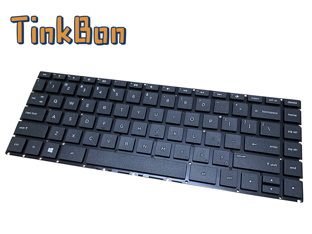 New Laptop Keyboard For HP 14-cf0051od 14-cf0052od 14-cf0013dx 14-cf0014dx Black