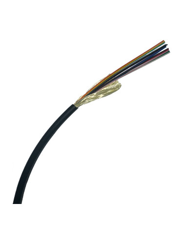 7,500ft 12 Strand Singlemode Indoor/Outdoor SMF-28 Riser Rated Fiber Optic Cable