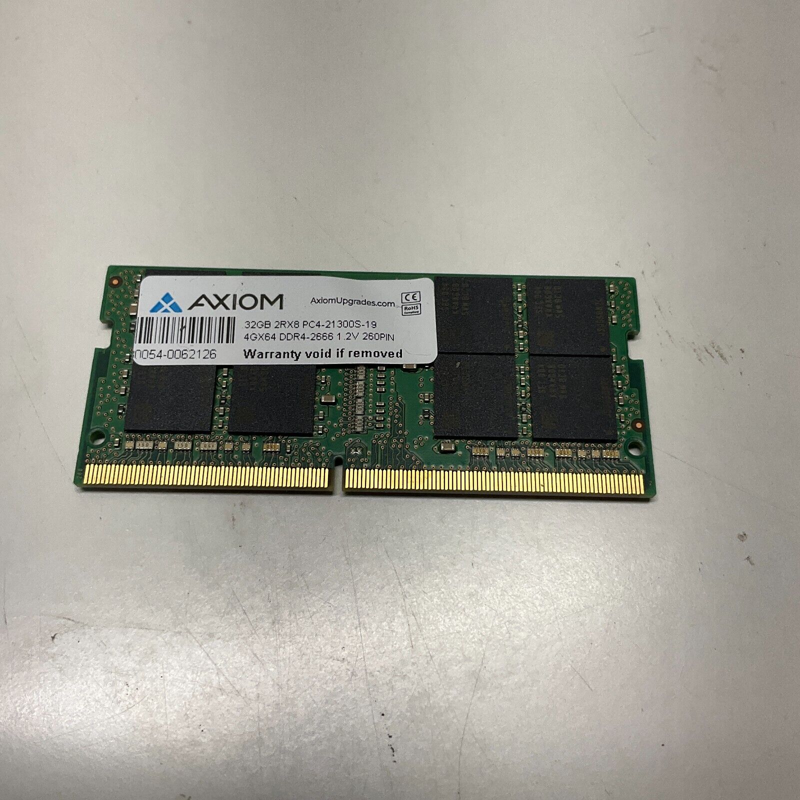 AXIOM 32GB DDR4 PC4-21300S-19SO-DIMM Laptop Memory Tested