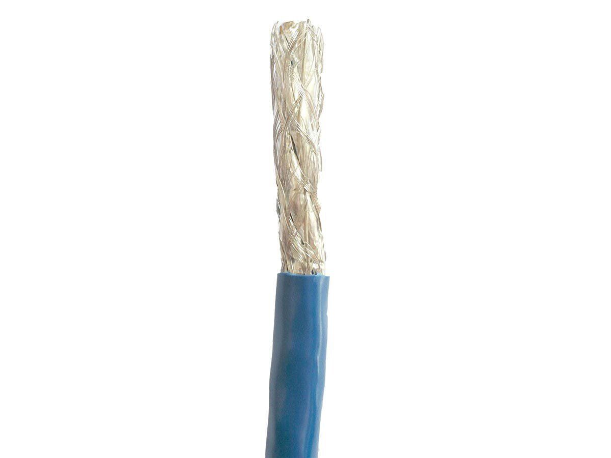 Monoprice Cat8 Cable 250ft Bulk Blue 22AWG 40G For Ethernet Switch Modem Router