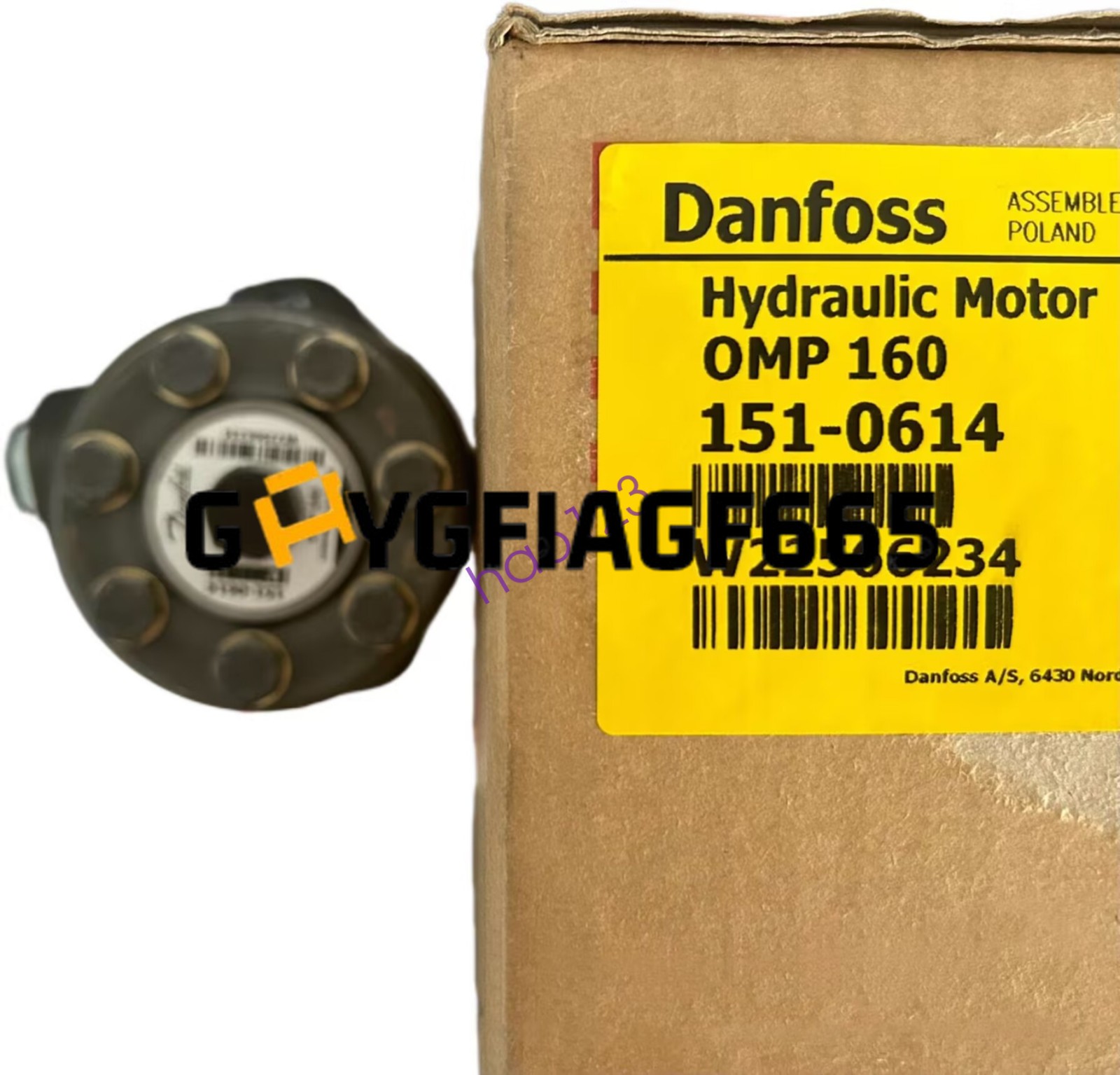 1PC New Danfoss OMP160 151-0614 hydraulic motor via DHL/FedEx