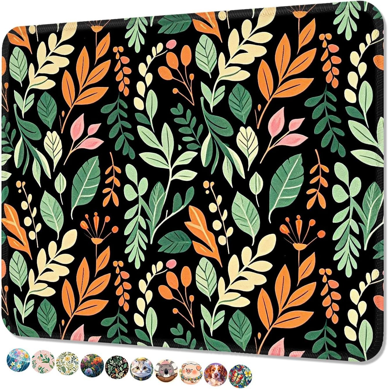10" x 8" Cute Mouse Pad with Non-Slip Rubber Base for Enhanced Control