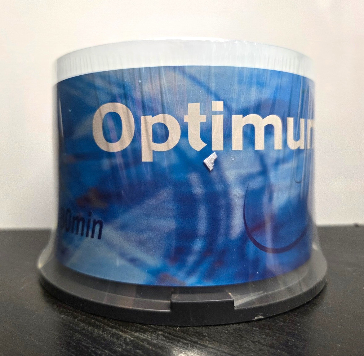 Optimum CD-R Recordable Blank Discs 50 Pack Spindle 700MB 48x 80min NEW