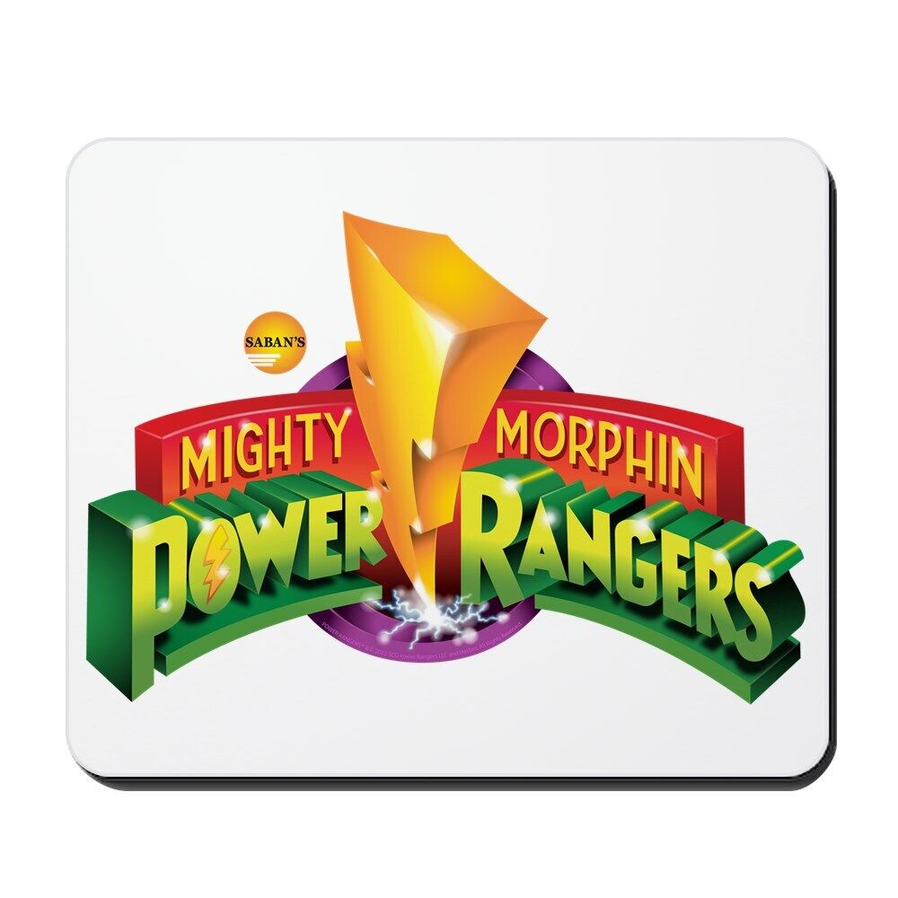 CafePress Classic Power Rangers Logo Mousepad  (967941296)