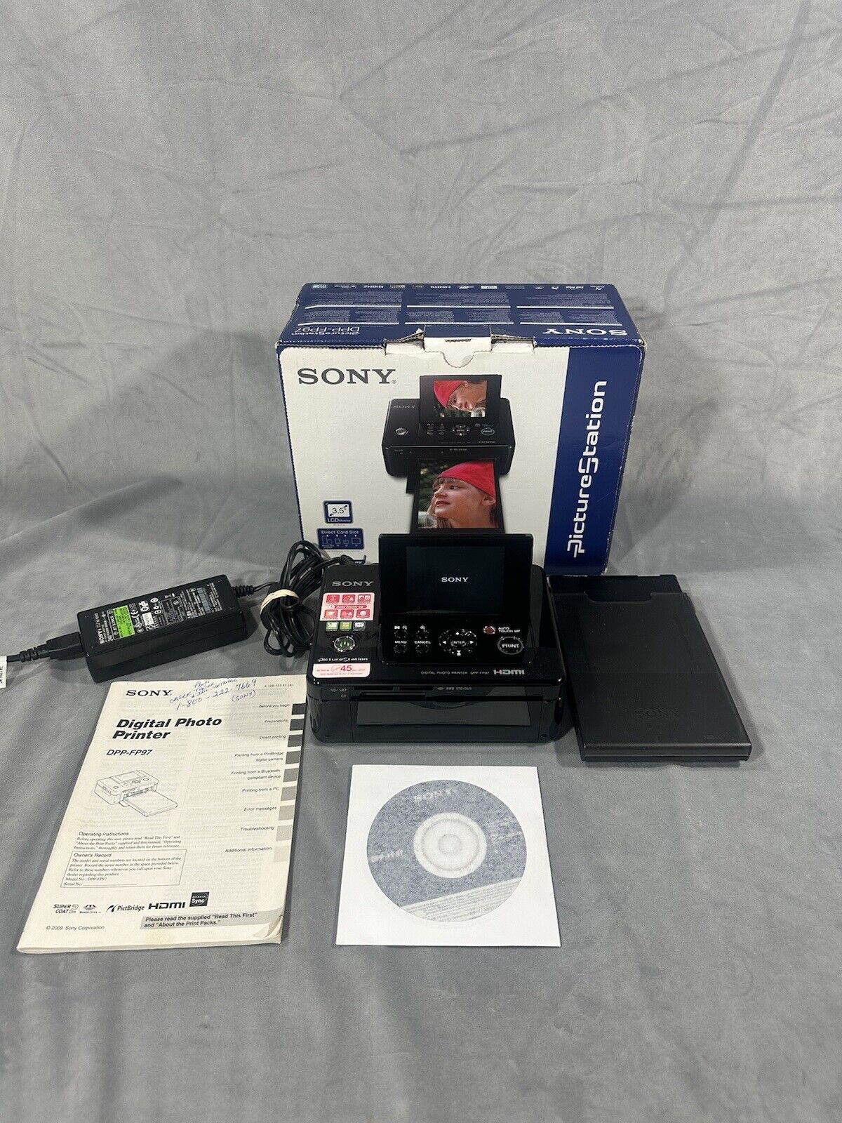 SONY DPP-FP97 Picture Station  DIGITAL PHOTO THERMAL PRINTER  