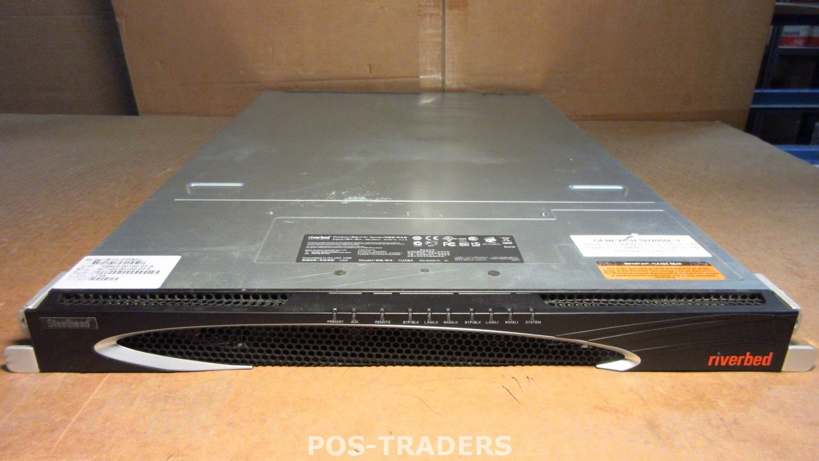 Riverbed Steelhead 2050L WAN Application Accelerator SHA-02050-L EXCL HARD DRIVE