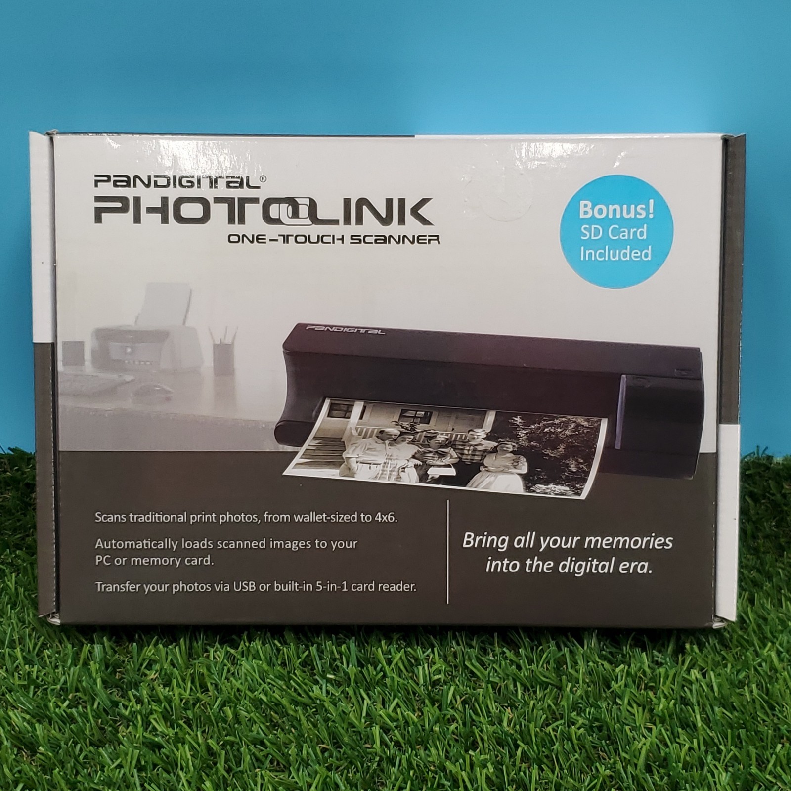 Pandigital Photolink One-Touch Scanner - PANSCN01  (New)