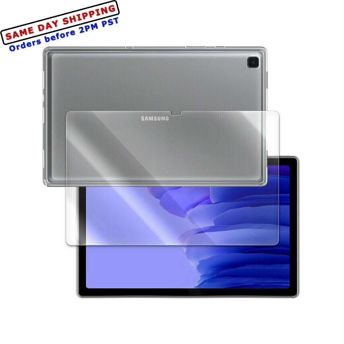 Easy to Install Screen Protector TPU Case for Samsung Galaxy Tab A7 10.4