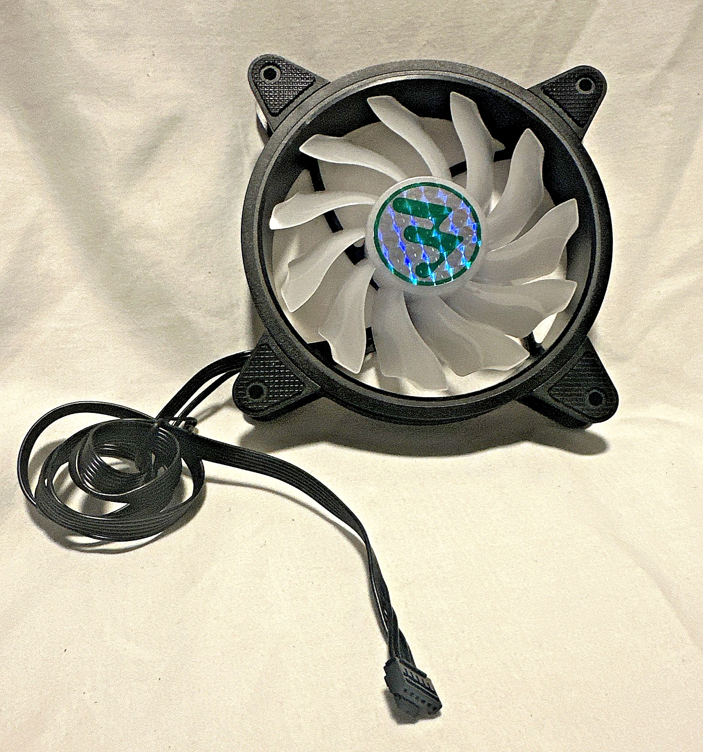 Corsair AF120 LED 120mm Case Fan White LED 3-Pin 1400RPM 52 CFM 12V
