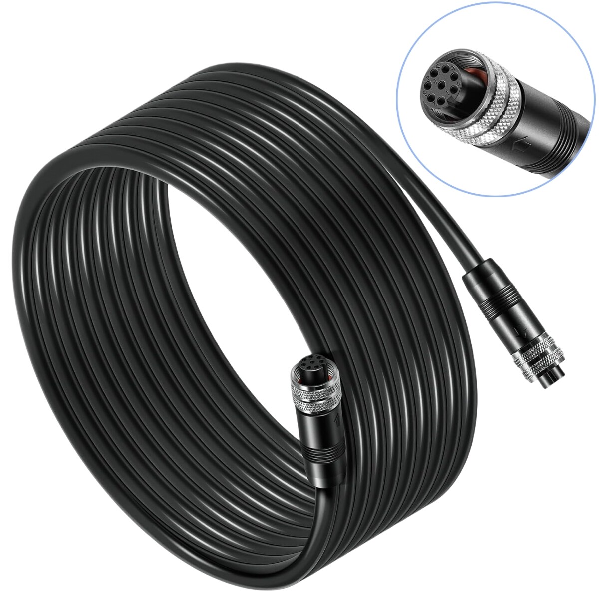 Replace for Humminbird 720073-3 AS EC 20E 8pin Ethernet Cable for All APEX SOLIX
