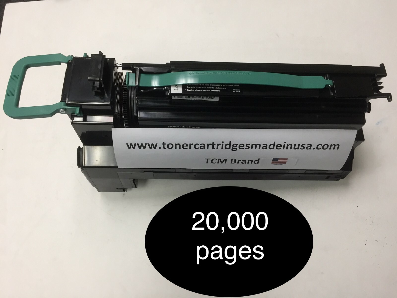 Lexmark C792 Cyan Alternative TCM USA Toner. Yields up to 20,000.  Made in USA