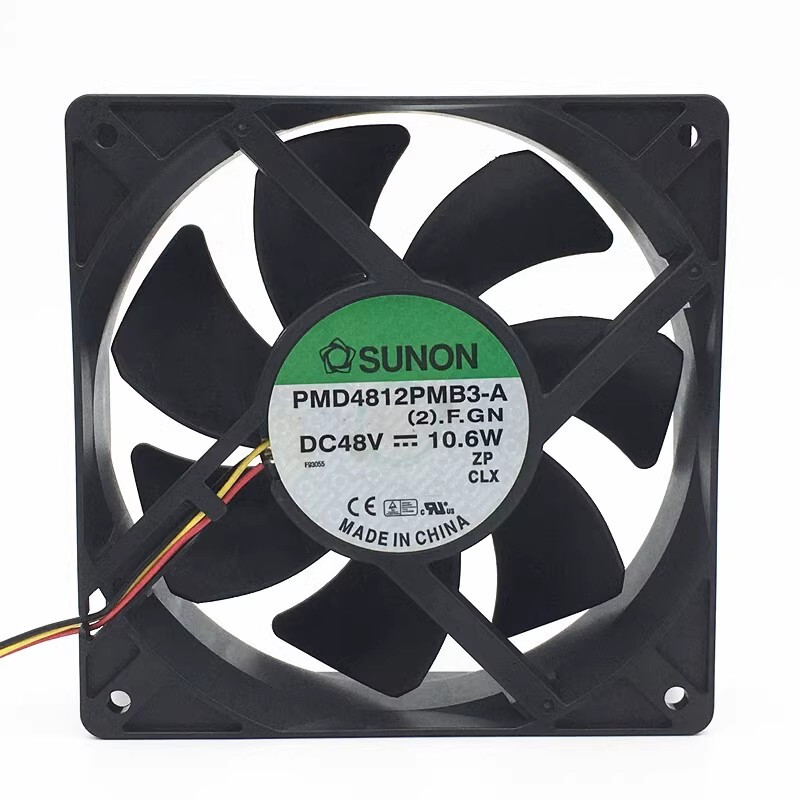 SUNON PMD4812PMB3-A (2). F.GN 12038 DC48V 10.6W 3-wire cooling fan