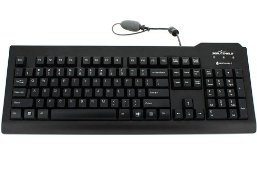 Seal Shield SSKSV208UK Waterproof Keyboard USB 105 Keys Black