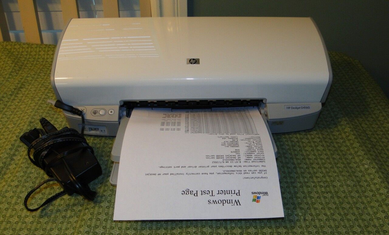 HP Deskjet D4160 Digital Photo Inkjet Printer